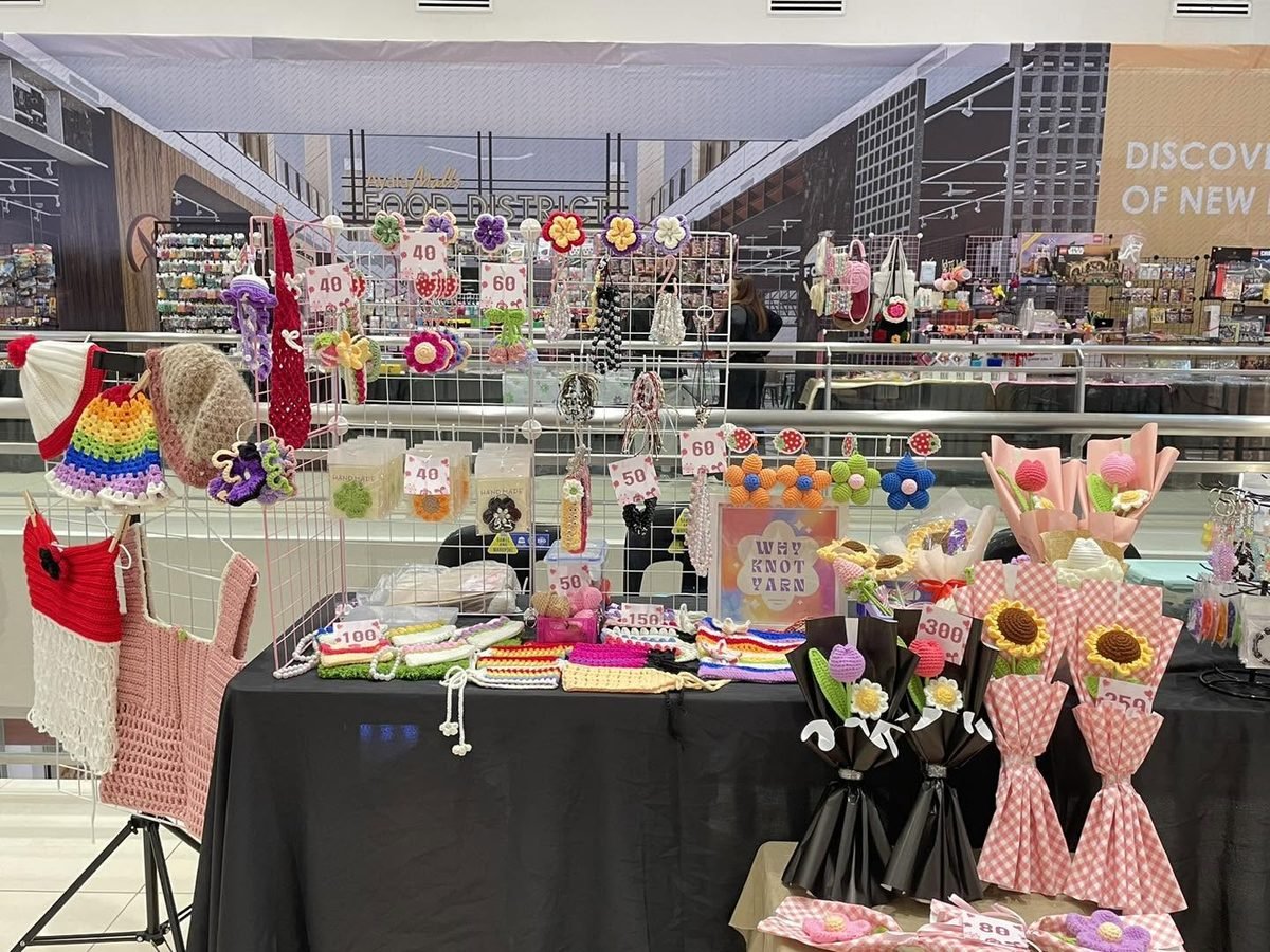 Why Knot Yarn booth at Playwell PH-Fathers Day